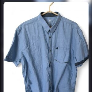 Tom Tailor Blue Button-Down Shirt for Men